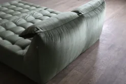 Pamono Velvet Le Bambole Bed by Mario Bellini for B&B Italia, 1970s New