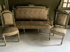 Pamono Venetian Living Room Set, Early 1900s, Set of 9 New