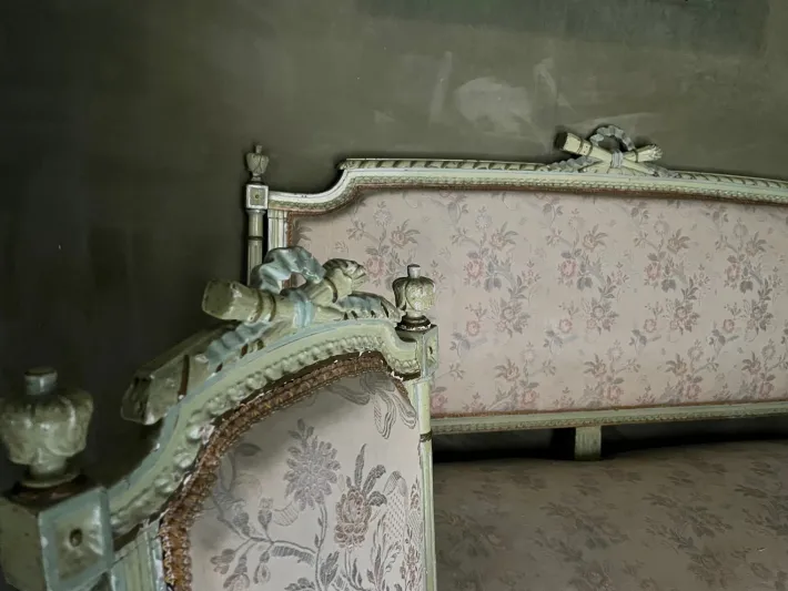 Pamono Venetian Living Room Set, Early 1900s, Set of 9 New