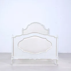 Pamono Venetian Style White Single Bed, 1980s Best