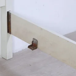 Pamono Venetian Style White Single Bed, 1980s Best