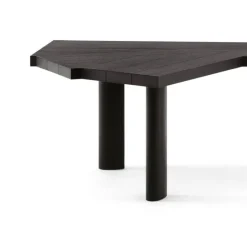 Pamono Ventaglio Black Oak Worktable by Charlotte Perriand Sale