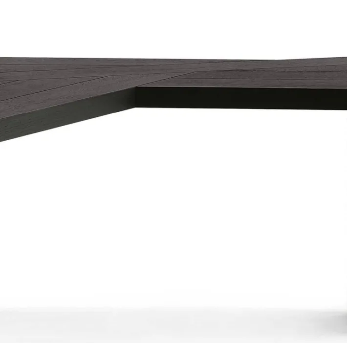 Pamono Ventaglio Black Oak Worktable by Charlotte Perriand Sale