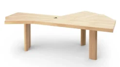 Pamono Ventaglio Natural Oak Worktable by Charlotte Perriand for Cassina Clearance