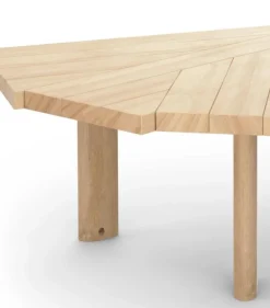 Pamono Ventaglio Natural Oak Worktable by Charlotte Perriand for Cassina Clearance