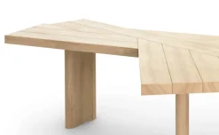 Pamono Ventaglio Natural Oak Worktable by Charlotte Perriand for Cassina Clearance