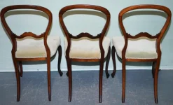 Pamono Victorian Balloon Back Dinning Chairs, 1860, Set of 6 Hot