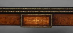 Pamono Victorian Burr Walnut Inlaid Card Table, 1860s Sale
