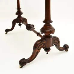 Pamono Victorian Burr Walnut Occasional Table, 1860s Hot