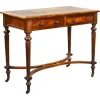 Pamono Victorian Burr Walnut Writing Table, 1870s Outlet