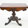 Pamono Victorian Card Table in Walnut, 1890s Hot