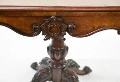 Pamono Victorian Card Table in Walnut, 1890s Hot