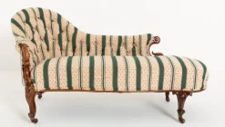 Pamono Victorian Chaise Lounges in Mahogany, 1860s Outlet