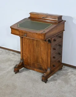 Pamono Victorian Davenport Secretaire in Walnut, England Outlet