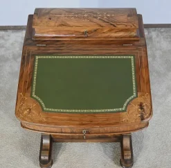 Pamono Victorian Davenport Secretaire in Walnut, England Outlet