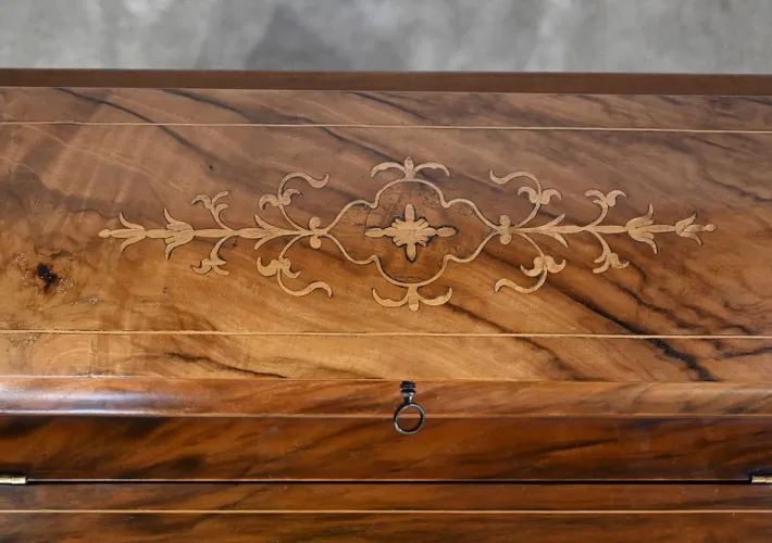 Pamono Victorian Davenport Secretaire in Walnut, England Outlet