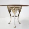 Pamono Victorian English White and Wood Cast Iron Table Discount
