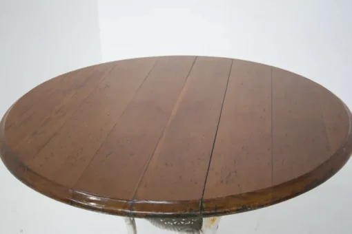 Pamono Victorian English White and Wood Cast Iron Table Discount