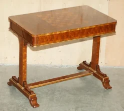 Pamono Victorian Game Table in Walnut and Hardwood Discount