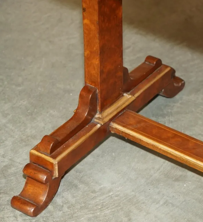 Pamono Victorian Game Table in Walnut and Hardwood Discount