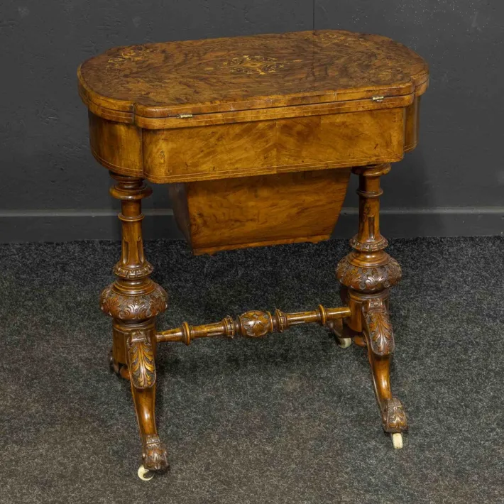 Pamono Victorian Games/Sewing Table Sale