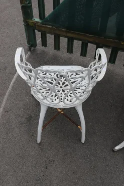 Pamono Victorian Garden Furniture, 1900, Set of 3