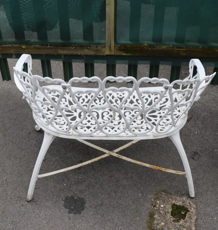 Pamono Victorian Garden Furniture, 1900, Set of 3