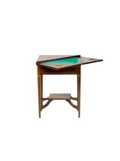 Pamono Victorian Handkerchief Table in Tigerwood Outlet