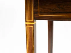 Pamono Victorian Handkerchief Table in Tigerwood Outlet