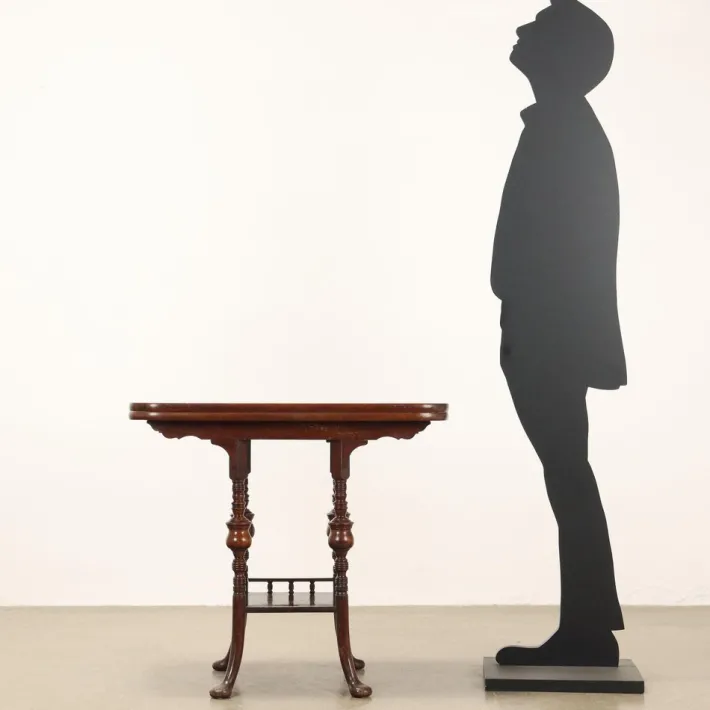 Pamono Victorian Mahogany Card Table Clearance