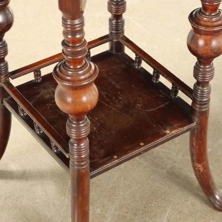 Pamono Victorian Mahogany Card Table Clearance