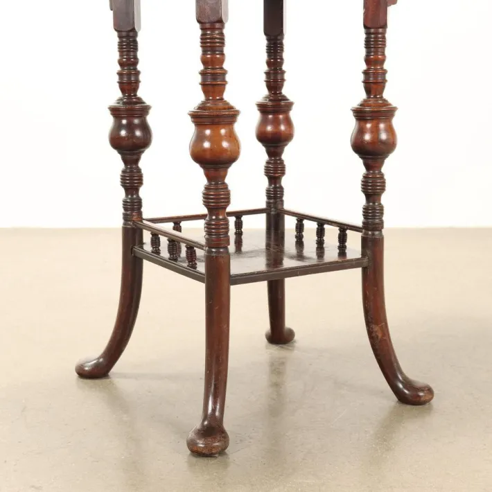 Pamono Victorian Mahogany Card Table Clearance