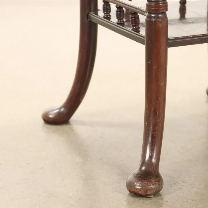 Pamono Victorian Mahogany Card Table Clearance