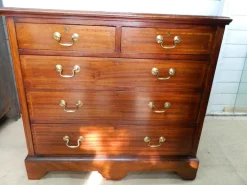 Pamono Victorian Mahogany Chest of Drawers, 1890s