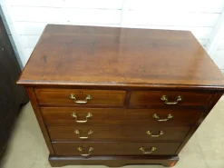 Pamono Victorian Mahogany Chest of Drawers, 1890s