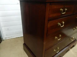 Pamono Victorian Mahogany Chest of Drawers, 1890s