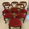 Pamono Victorian Mahogany Dining Chairs, 1860s, Set of 6 Hot