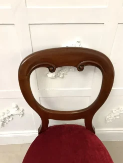 Pamono Victorian Mahogany Dining Chairs, 1860s, Set of 6 Hot