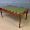 Pamono Victorian Mahogany 6-Drawer Writing Table, 1880s Clearance