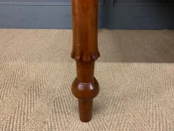 Pamono Victorian Mahogany 6-Drawer Writing Table, 1880s Clearance