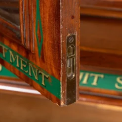 Pamono Victorian Mahogany Gun Shop Display Cabinet, 1880s Outlet