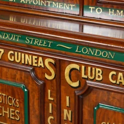Pamono Victorian Mahogany Gun Shop Display Cabinet, 1880s Outlet
