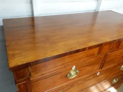 Pamono Victorian Mahogany Inlay Chest of Drawers Hot