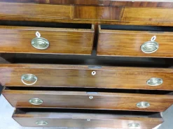 Pamono Victorian Mahogany Inlay Chest of Drawers Hot