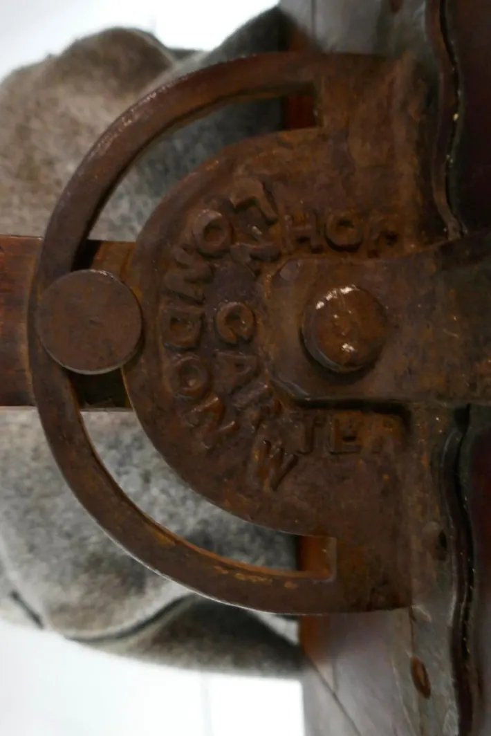 Pamono Victorian Mahogany Over Bed Reading Stand Table, 1870s New