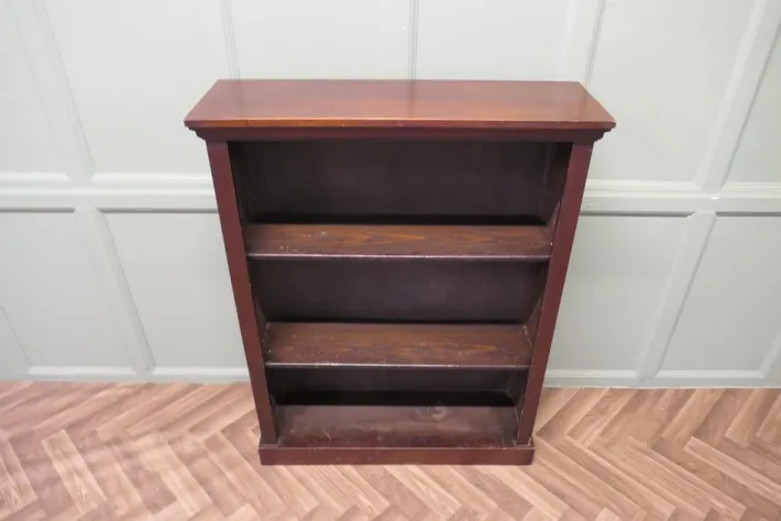 Pamono Victorian Open Bookcase in Mahogany Sale