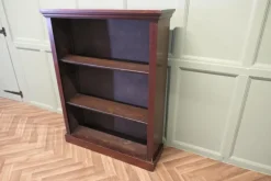 Pamono Victorian Open Bookcase in Mahogany Sale