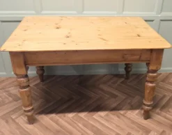 Pamono Victorian Pine Farmhouse Kitchen Table Discount