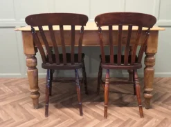 Pamono Victorian Pine Farmhouse Kitchen Table Discount