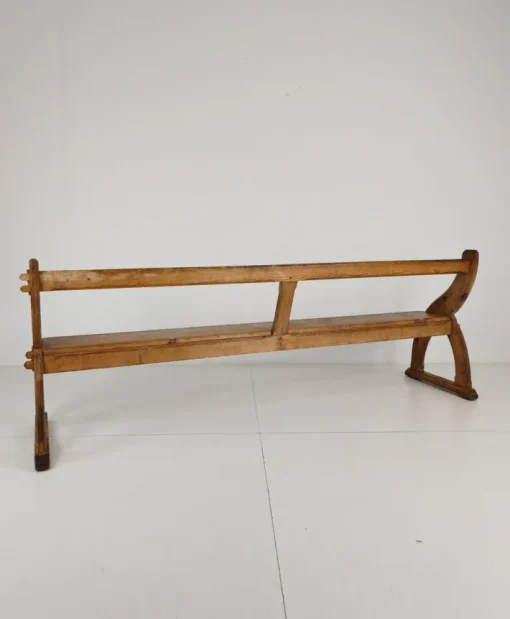 Pamono Victorian Pitch Pine School Benches, 1890s New